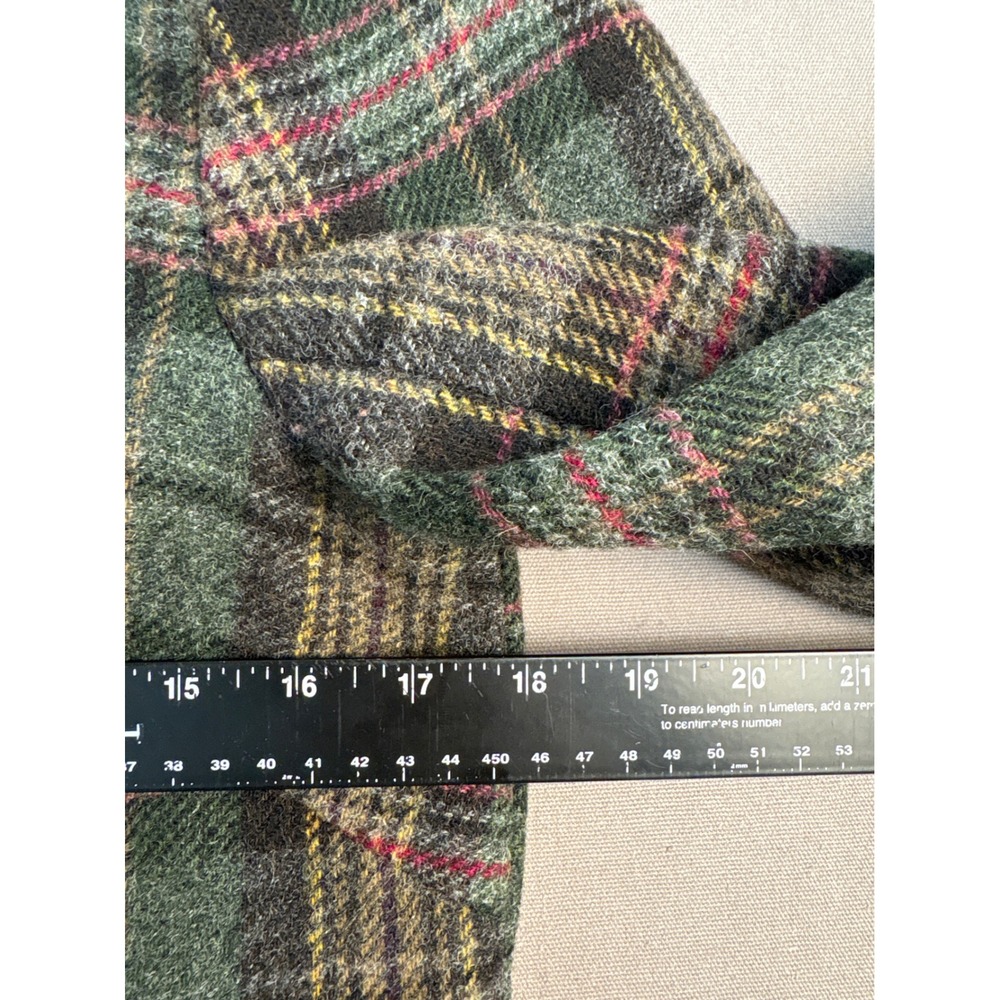 Boden British Tweed by Moon Wool Plaid Jacket Green Brown US 4 WE351 - Picture 4 of 8